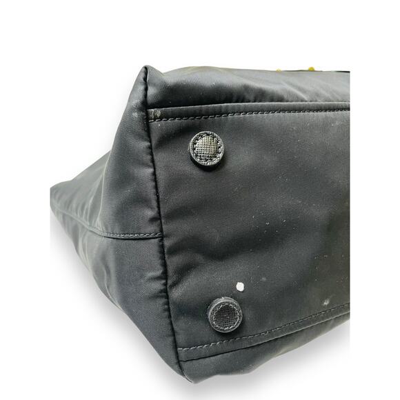 PRADA Black Nylon Tessuto Medium Parrot Tote Shoulder Bag - Picture 6 of 10